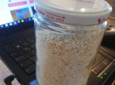 çekilmiş kuru ekmek